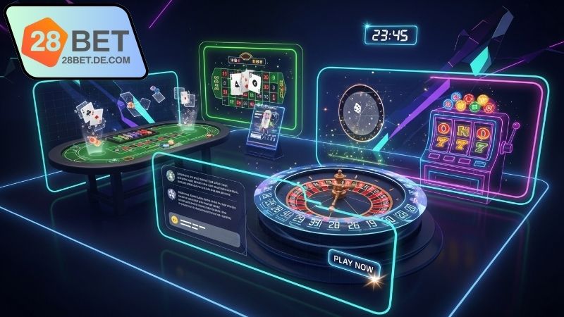 Trò chơi đa dạng 28BET hấp dẫn 1 Trò chơi đa dạng 28BET